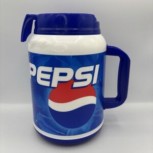 Vintage PEPSI® 64 OZ Whirley Jumbo Travel Mug With Lid No Straw